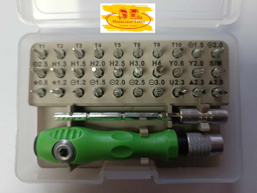 3200- Schraubendreher-Bit Set 32 in 1 , Präzisionswerkzeug-Set Schraubendreher-Bit Set