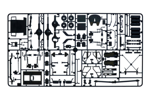 Italeri 3892 - 510003892 - 1:24 Volvo VN 780 Zugmaschine 3 Achs Bausatz