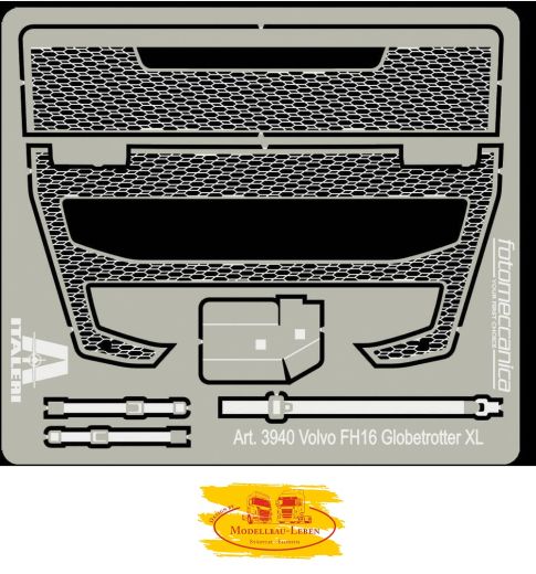 Italeri 3940 1:24 Volvo FH4 Globetrotter XL Bausatz