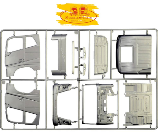 Italeri 3940 1:24 Volvo FH4 Globetrotter XL Bausatz