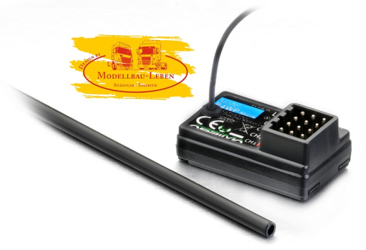 Absima 2000103 - Absima 4-Kanal Fernsteuerung &quote;CR4S-V2&quote; 2.4GHz ANT inkl. 2x R4WP-V2 Micro