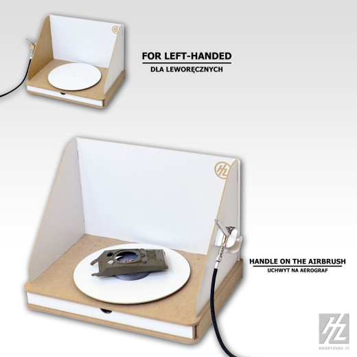 Hz - AS1 Hobby Zone Modular Workshop System Organizer - Airbrush Station