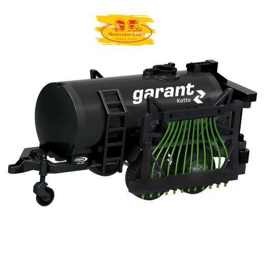 Jamara 405236 Garant Fasswagen mit Schlauchverteiler 1:16 mit Wassersprüh Funktion