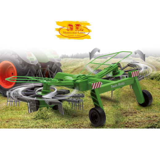 Jamara 412411 Schwader Twin Roto für RC-Traktor 1:16 mit Drehfunktion