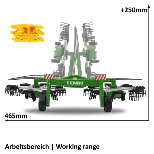 Jamara 412589 Fendt Former 1:16 mit Drehfunktion