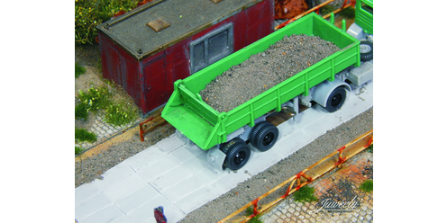 Juweela 28223 Grossflächen Platte halb hell grau 140 Stk. 0,78x1,56x0,09cm 1:87