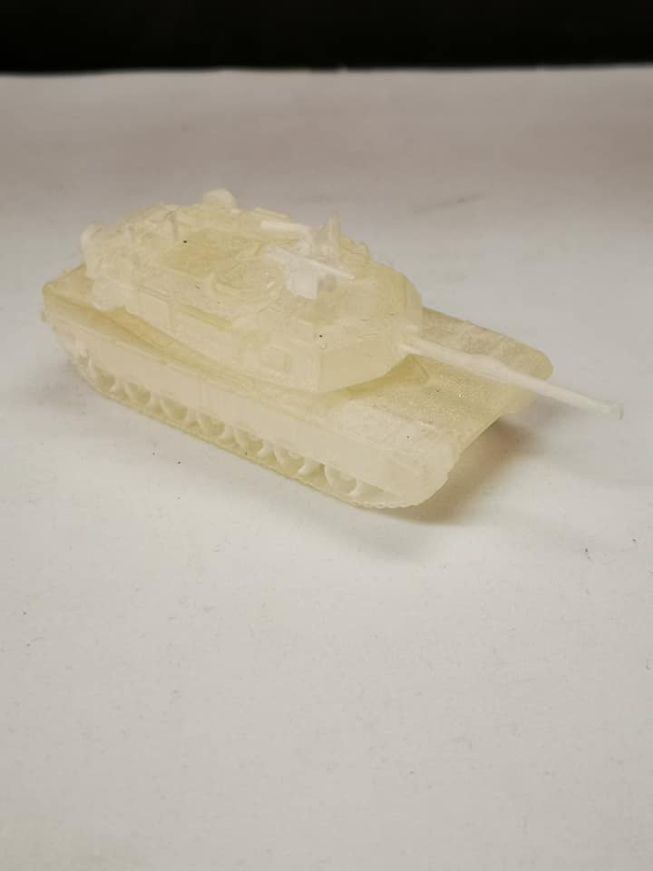 3D-M021 Kampfpanzer M1A2 Abrams 1:144