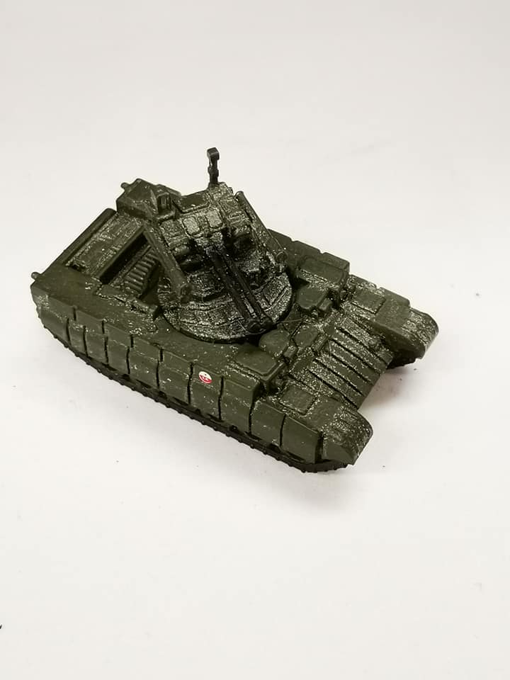 3D-M045 Kampfunterstützungsfahrzeug BMPT Terminator gesupert 1:144