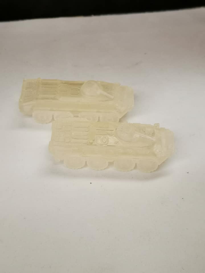 3D-M122 Schützenpanzerwagen BTR 70 1:144