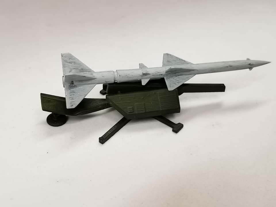 3D-M170 Raketenabschussrampe SA 2 1:144