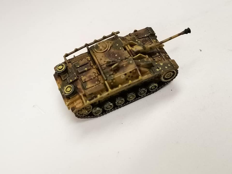 3D-M215 Jagdpanzer Sturmgeschütz (StuG) III Ausführung G gesupert 1:144