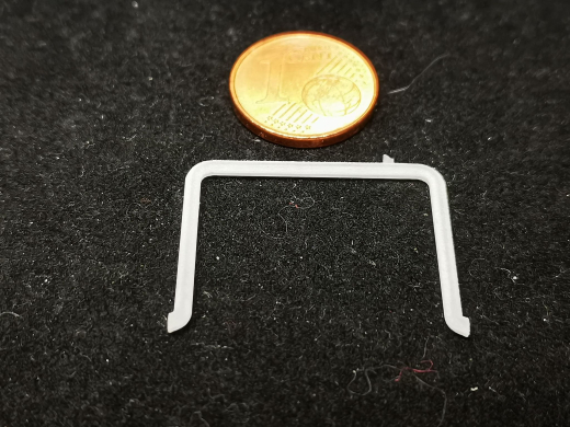 DD-307 - 3 D Druck Zubehör Sidepipes 1er Ausgang - 1:87