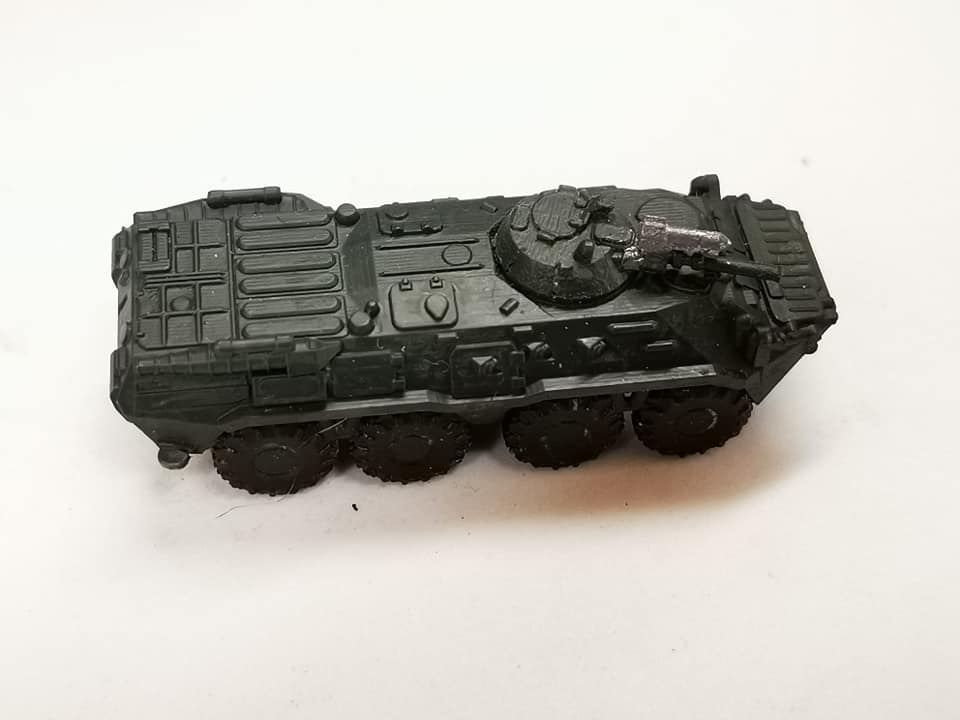 3D-M242 Schützenpanzerwagen BTR 80 1:144