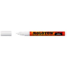 Molotow 127.211 Acrylmarker ONE4ALL ACRYLIC 127HS 2mm, Nr. 160, signalweiss