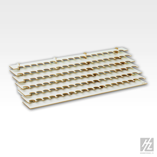 Hz - S2s Hobby Zone Modular Workshop System Organizer Farbständer gerade 111 x für 26 mm 1 Stk