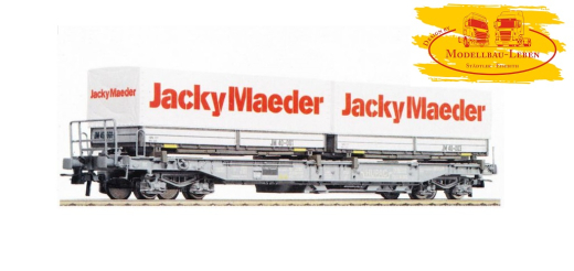 Roco 46371 HUPAC IV Sdgkkmss Einheitstaschenwagen Jacky Maeder 1:87