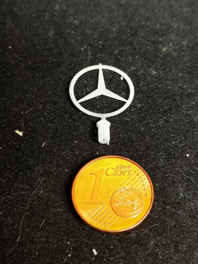 DD-328.1 - 3 D Druck Zubehör Mercedes Benz Stern - 1:18