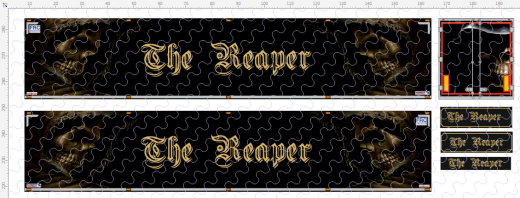 D-2017.1211- The Reaper - Kühlkoffer - Decalsatz 1:87