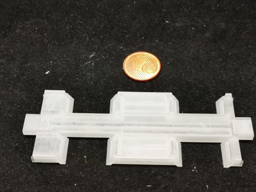 DD-337 - 3 D Druck Zubehör Semi-Teleskopeinleger Radlader Tränenblech - 1:87