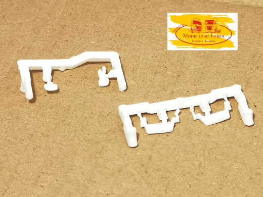 Herpa 0005 - 2040619 + 2040610 Spiegelsatz für MAN GX, weiß Herpa 1:87