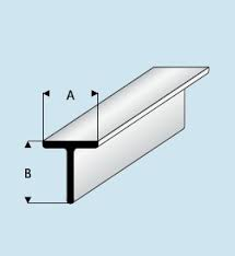 Maquett 413-51/3 ASA T-Profil 1,5x1,5x330mm 1 Stück