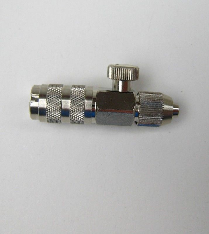 HS 104603 Schnellkupplung NW 2,7mm, regulierbar, mit Schraubtülle für Schlauch 4x6mm