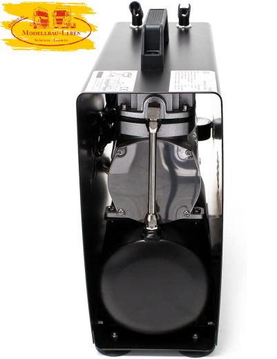 Wiltec AF186A Airbrush Kompressor AF186A Lufttank Einzylinderkompressor 4bar Abschaltautomatik