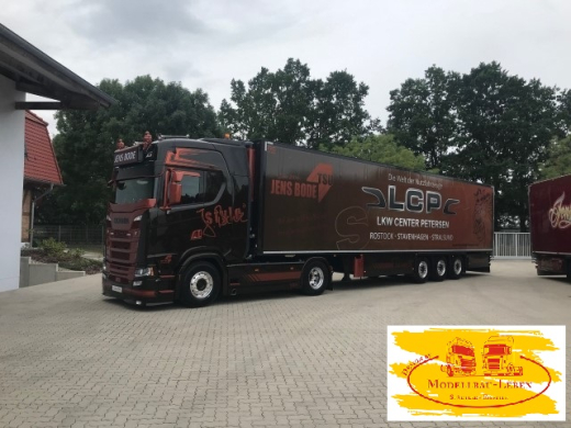 Tekno 82247 Scania Next Gen S Serie Kühlkoffer Sattelzug TSU Jens Bode - 1:50