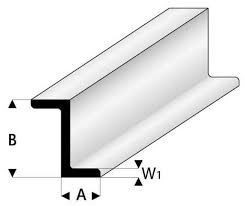 Maquett 418-55/3 ASA Z-Profil 4x8x330mm 1 Stück