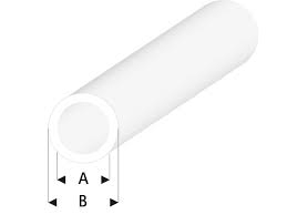 Maquett 428-55/3 ASA Rohr transparent grün 3x4x330mm 1 Stück