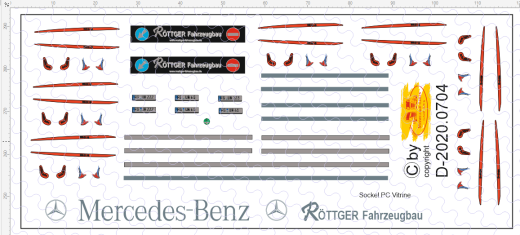 D-2020.07.004 Decalsatz für Holztransporter incl Rungenbedruckung 1:87