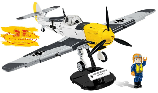 Cobi 5727 Historical Collection Messerschmitt BF 109 E-3 - Bausatz 333 Teile 1 Figur Maßstab 1:32