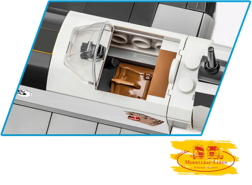 Cobi 5727 Historical Collection Messerschmitt BF 109 E-3 - Bausatz 333 Teile 1 Figur Maßstab 1:32