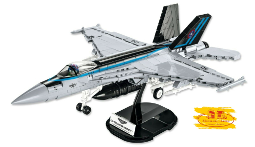 Cobi 5805 F/A-18 Super Hornet Top Gun - Bausatz 570 Teile Maßstab 1:48