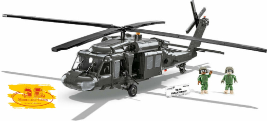 Cobi 5817 Sikorsky UH-60 Black Hawk Armed Forces - Bausatz 905 Teile 2 Figuren Maßstab 1:32