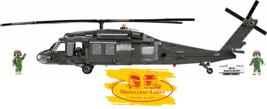 Cobi 5817 Sikorsky UH-60 Black Hawk Armed Forces - Bausatz 905 Teile 2 Figuren Maßstab 1:32