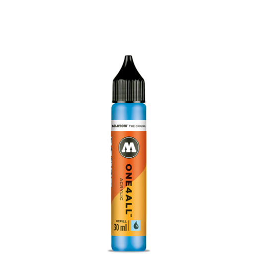 Molotow 693.085 Nachfüllflasche ONE4ALL ACRYLIC 30ml, Nr. 085, DARE orange