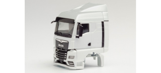 Herpa 085151 Fahrerhaus MAN TGX GM, mit Windleitblech und Chassisverkleidung (2 Stück)