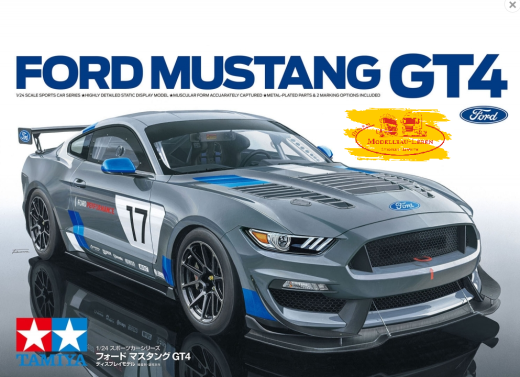 Tamiya 300024354 Ford Mustang GT4 Bausatz 1:24