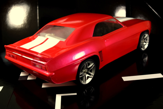 Absima 2410007 - Karosserie1:10 US Classic Body No.2 - klar, unlackiert, Abbildung zeigt Lackierbeis