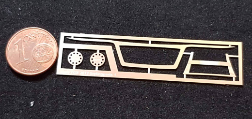 A-067, Ätzteil, Neusilber, MAN TGX 2012 Stylingparts Front1