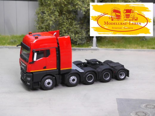 EM657 Bausatz 2x Zusatzachse für Schwerlastzugmaschine