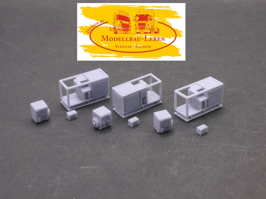 EM658 Bausatz für 3 kleine Schwerlast Hydraulikaggregate