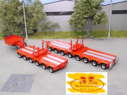 EM659 Bausatz 2x Drehschemel für Schwertransporte