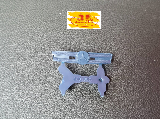 Herpa 0703 2301387 Grilloberteil Mercedes Benz Actros graublau