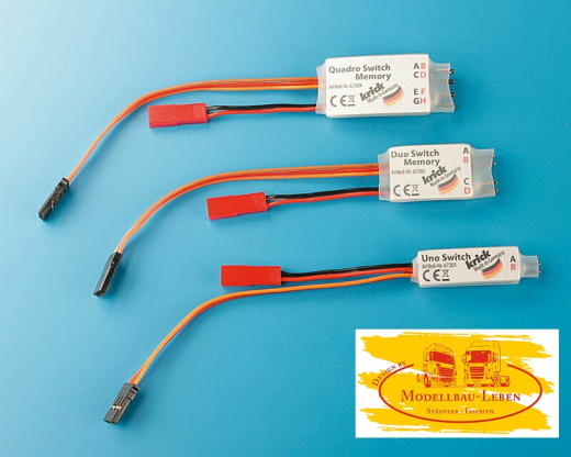 Krick 67202 Duo Switch Memory 2 Kanal Schaltmodul