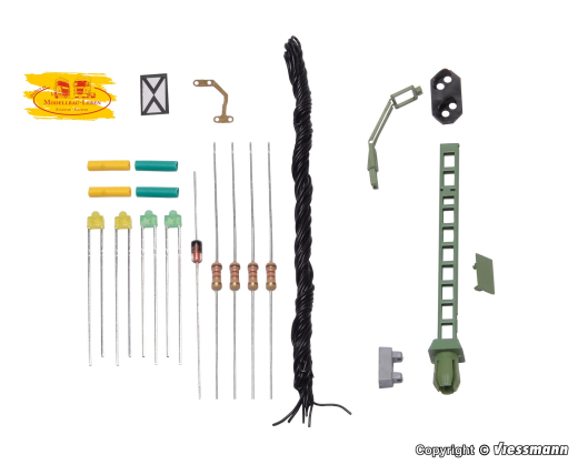 V-6730 Bausatz Licht-Vorsignal 1 Stück , Spurweite H0 1:87