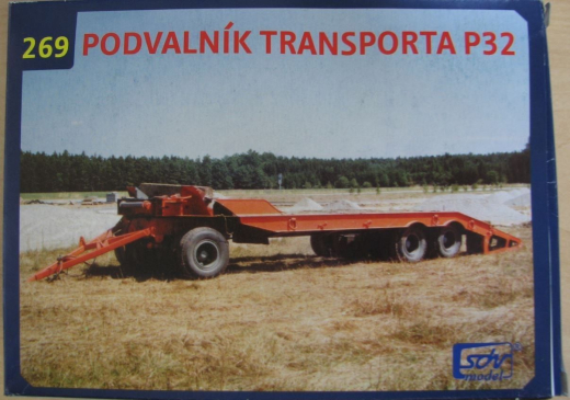 SDV Model 269 Bausatz Tieflade Transporter P 32 Auflieger Maßstab 1:87
