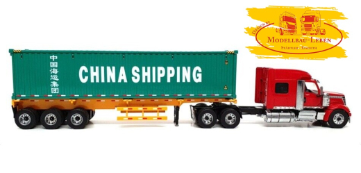 IMC 71045 Diecast Masters International Lone Star Day Cab + 40 Ft Container Trailer 1:50