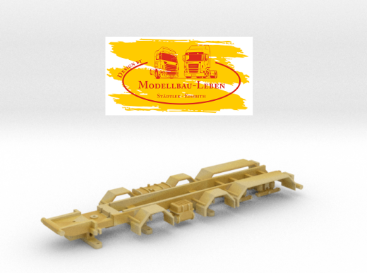 3D-9664840 - 3D Druck Modell Zugmaschinen Chassis 5achs MAN 1:87